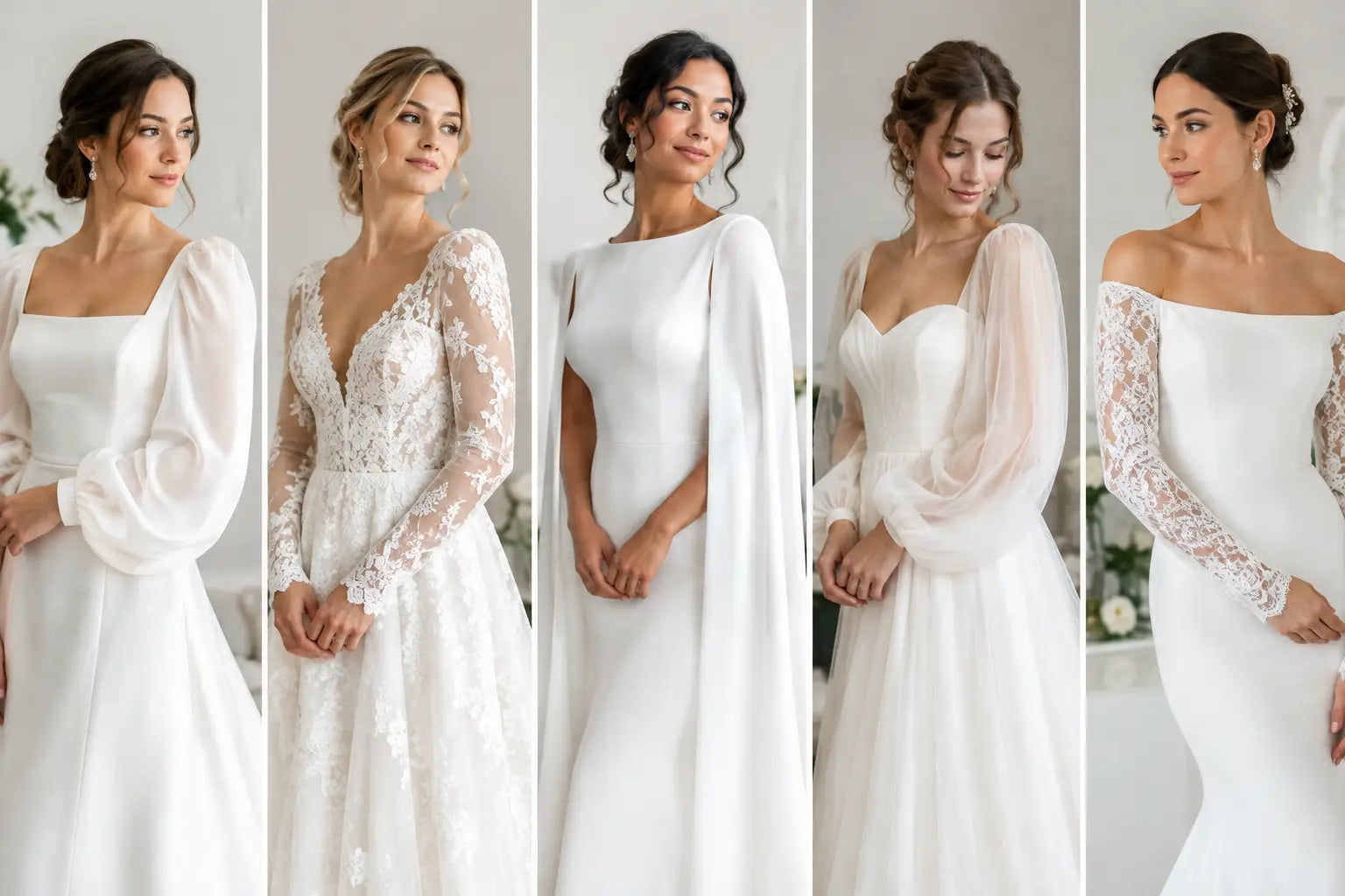 Bridal Gown Sleeves That Suit Your Wedding Style